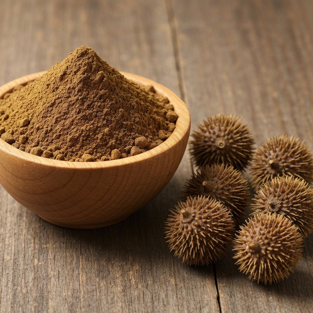 Tribulus terrestris dried fruit powder